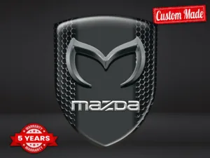 Mazda Vinyl Logoaufkleber Pro Max Robust Elegant Layout